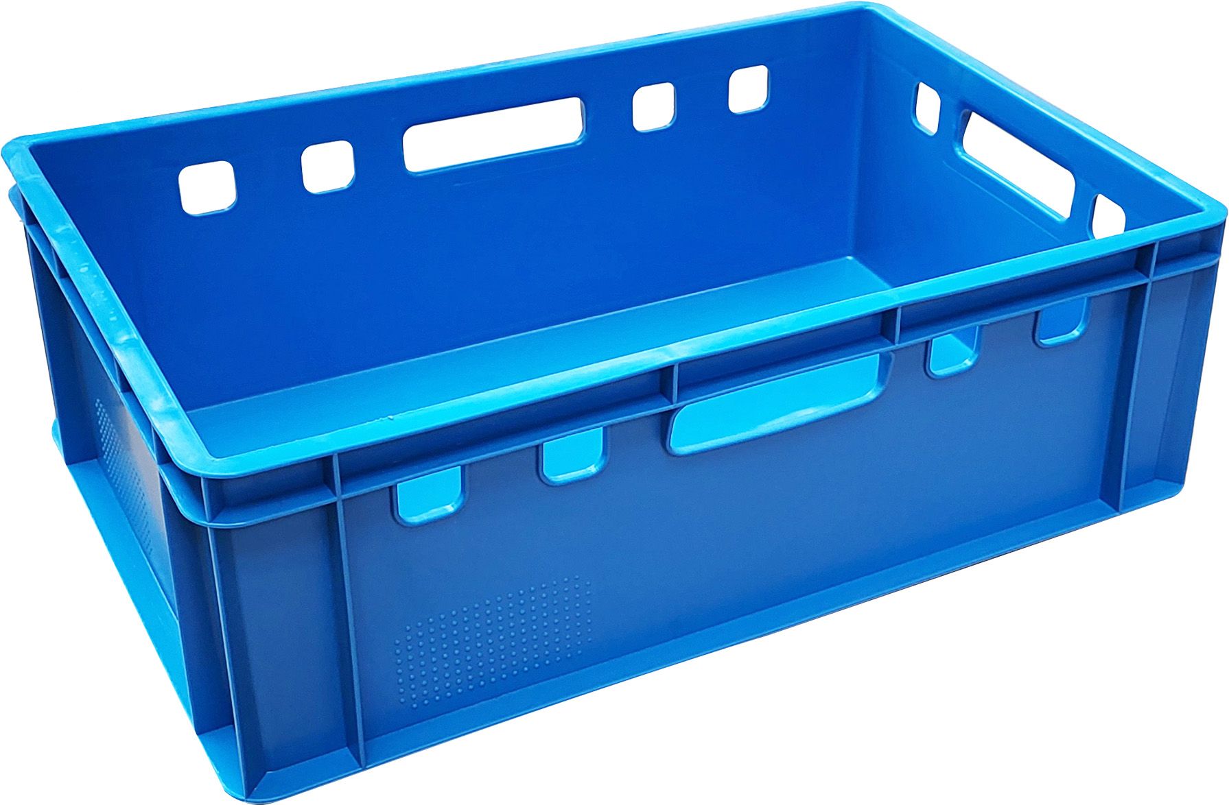 Cassetta carne blu 60x40x20cm 40lt
