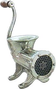 Meat grinder manual cast iron N.12