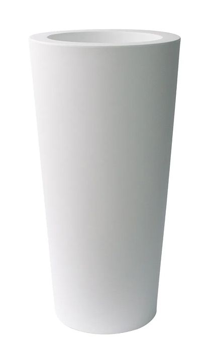 Euro3 Style Pflanztopf Ilie weiß 37cm 2497/C2#