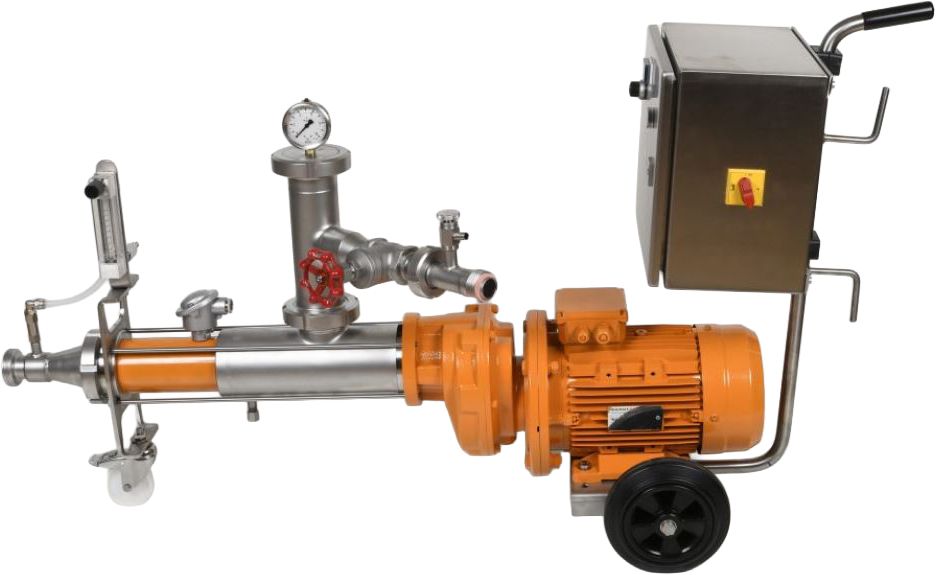 Flotationsanlage Saft Most 6000l/h Monopumpe