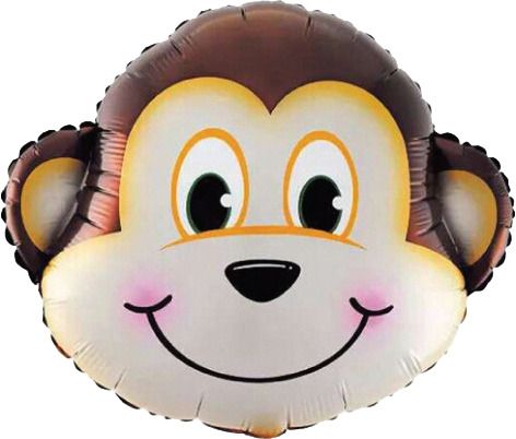 Foil balloon “Monkey” 71cm
