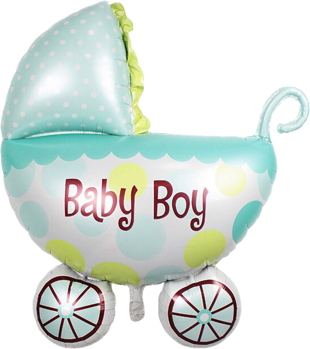 Palloncino „Baby Boy“ 25cm con asta
