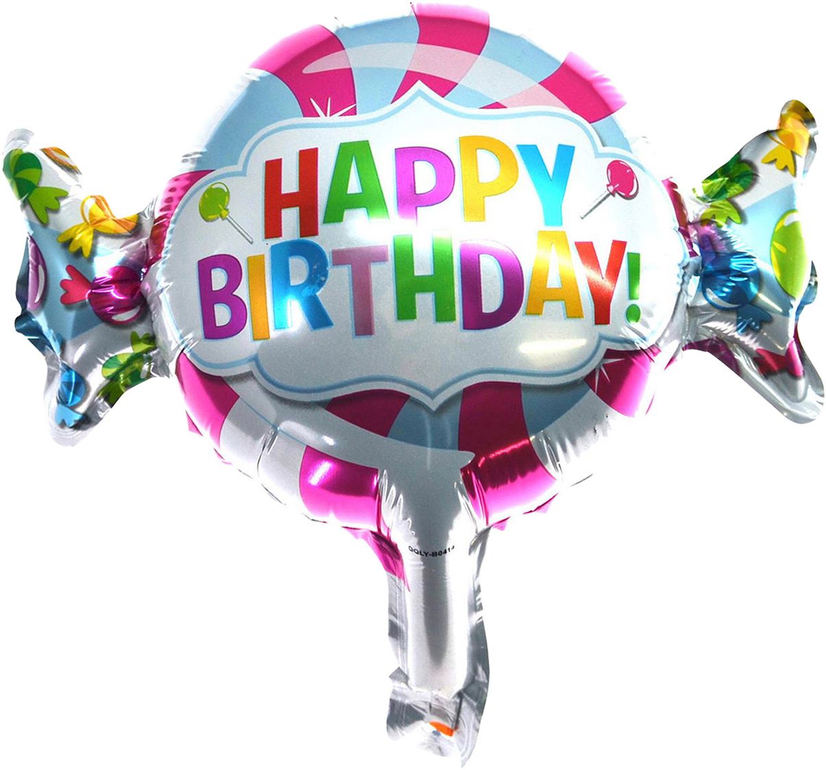 Palloncino „Happy Birthday“ Bonbon 40cm