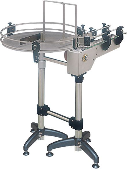 Return head with infeed rotary table Ø80cm