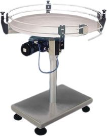 Förderband Flaschendrehtisch Ø800+Antrieb 0,5HP