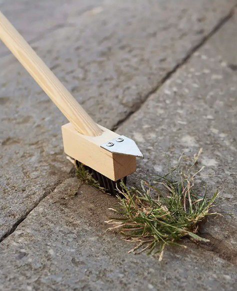 Brush for weeds with tip and handle – 3226