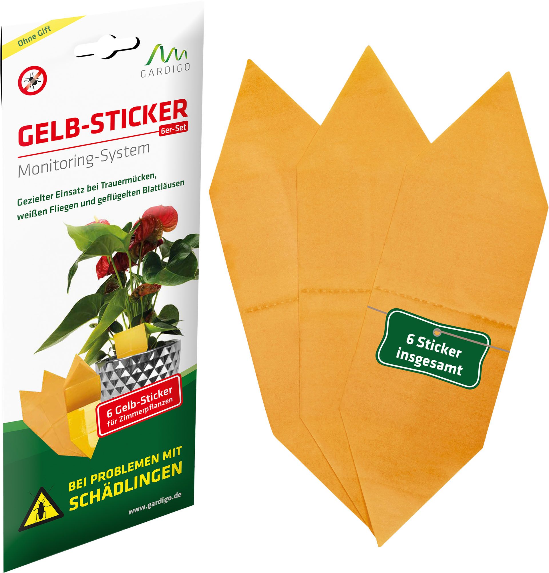 Gardigo Trappola gialla insetti 6pz/cf