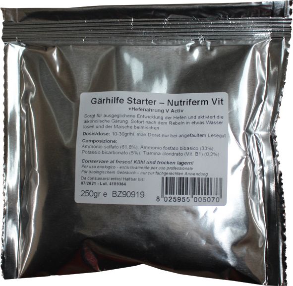 Nutriferm Vit 250gr 10-30gr/hl