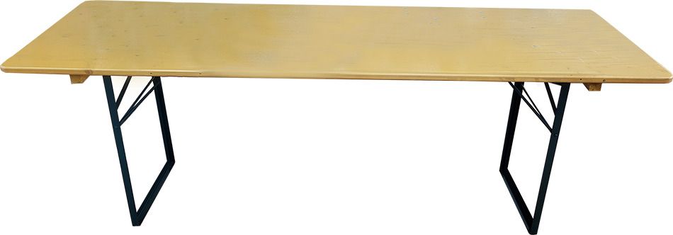 Beer Garden Set table 220x67cm