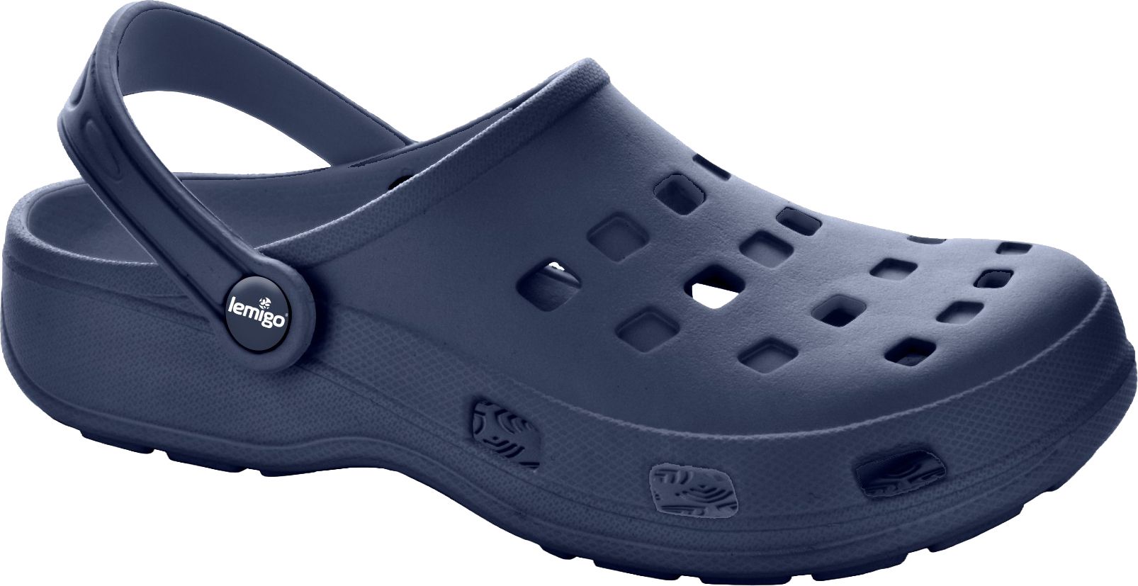 Gartenschuh Lemigoose 807 dunkelblau Gr. 42