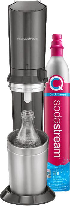 Sodastream CRYSTAL 3.0 black Bottiglia vetro