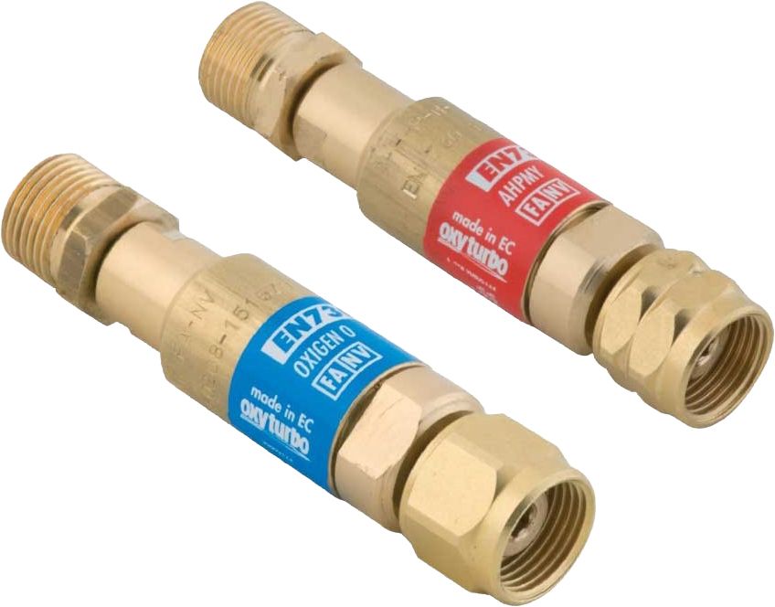 Gas Ossigeno-Valvola di sicurezza per riduttore G3/8