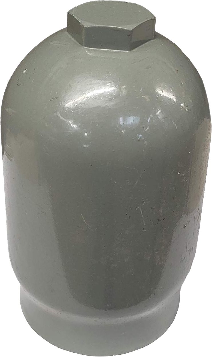 Replacement cap for technical gas cylinder