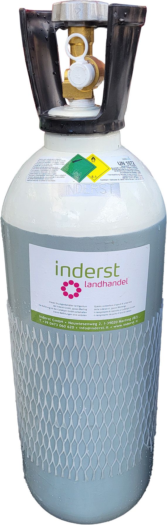 Gas Füllung 14lt Sauerstoff