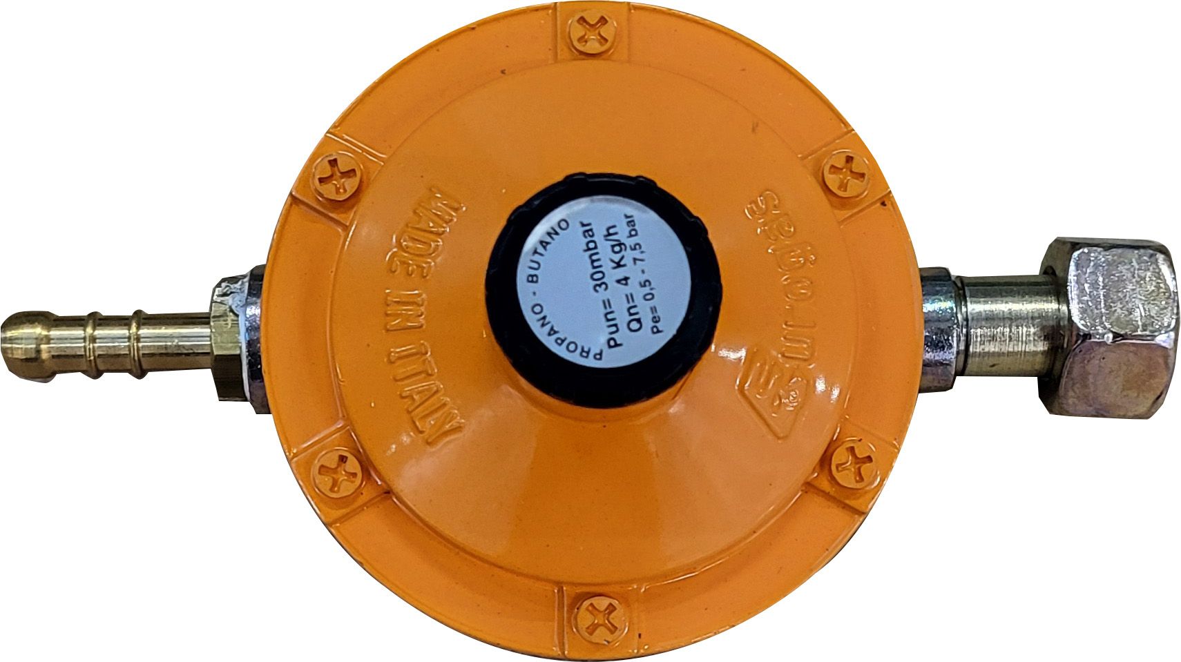 Gas Regler Niederdruck groß 4kg-30mbar OO7011