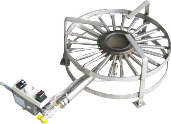 Gasbrenner Inox Herd Ø45cm 24kW 30mbar