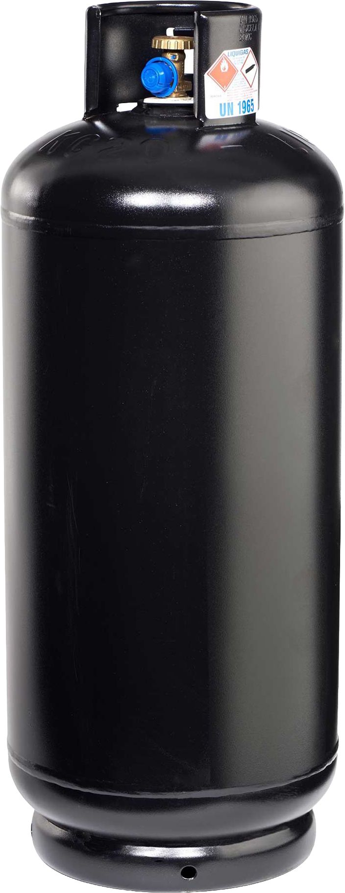 Gas bottle GPL 20kg large Butan certified