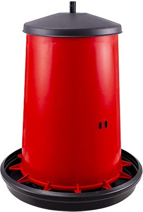 Poultry Feeder round plastic 20lt