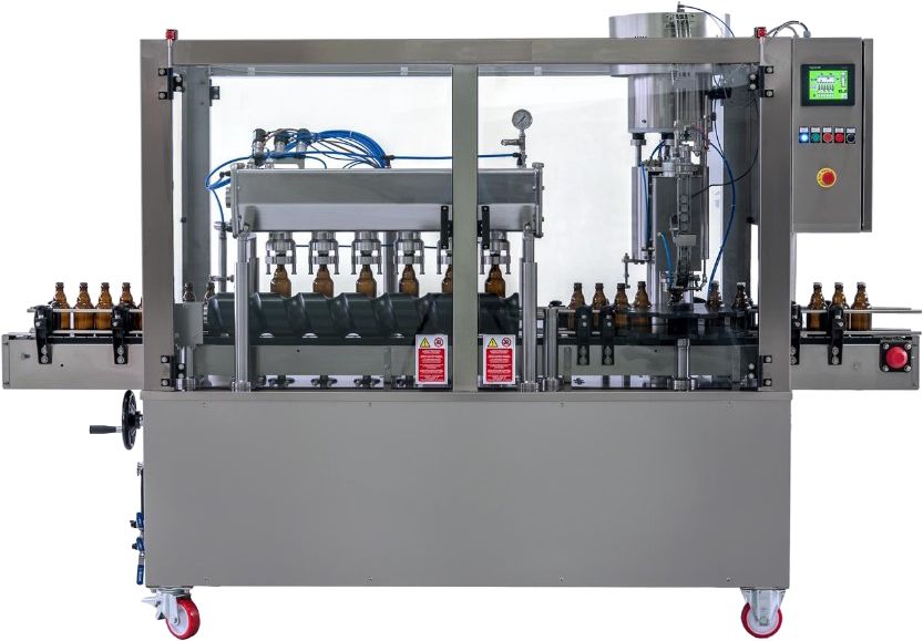 Counter-Pressure Filler 6.1 with crown cork inline