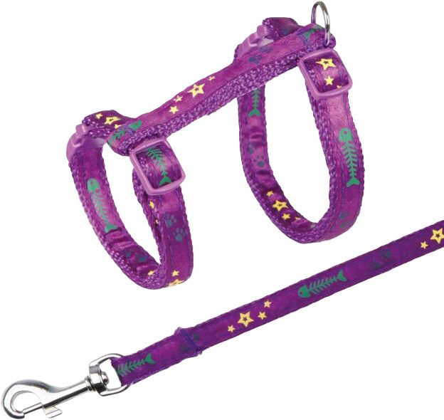 Geschirr Katze + Leine 23-39cm/10mm 1,2m TX4209