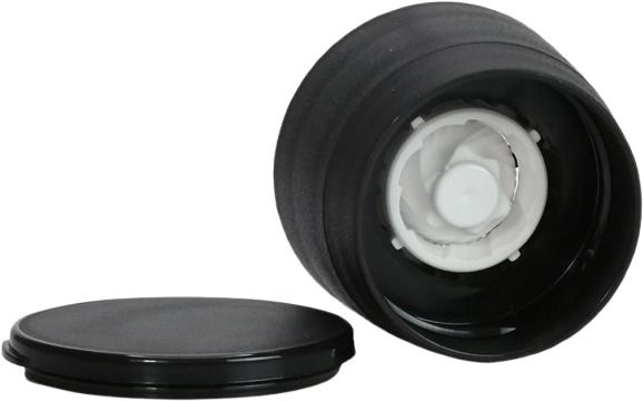 Gewürzglas – Gewürzmühle Mahlwerk Keramik schwarz