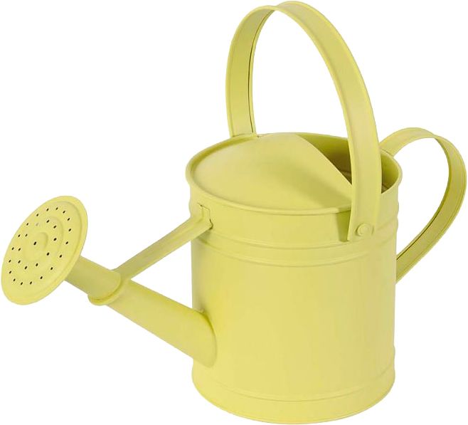 Giesskanne 3lt Metall gelb – 5905