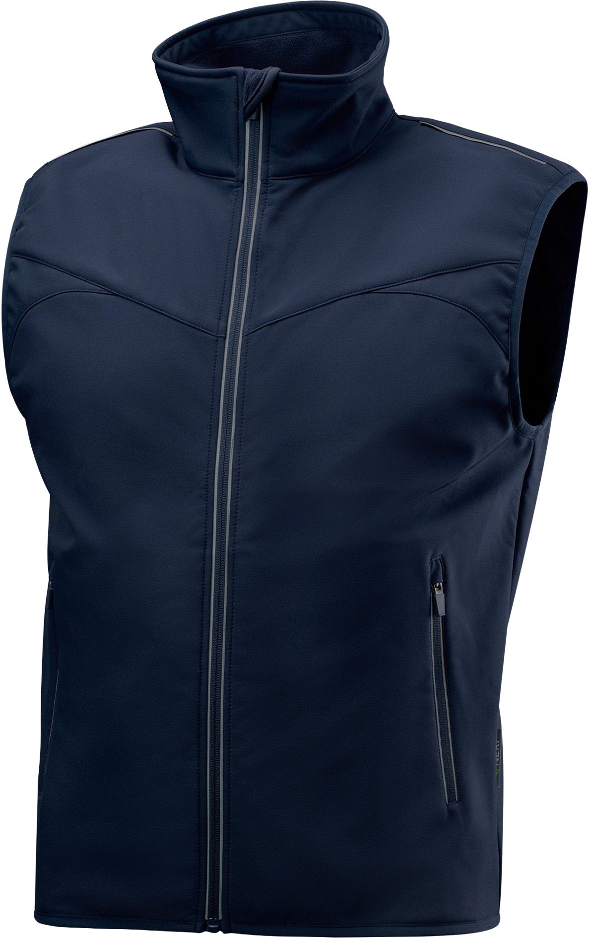 Gilet Jackson Softshell blau S – 422094/422101