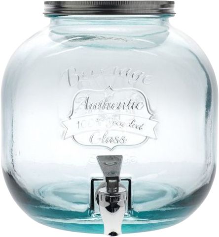 Bottle glass with tap 6lt Ø24 x H23cm