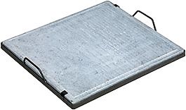 Grill Inox – Grillplatte Specksteinplatte 50×45