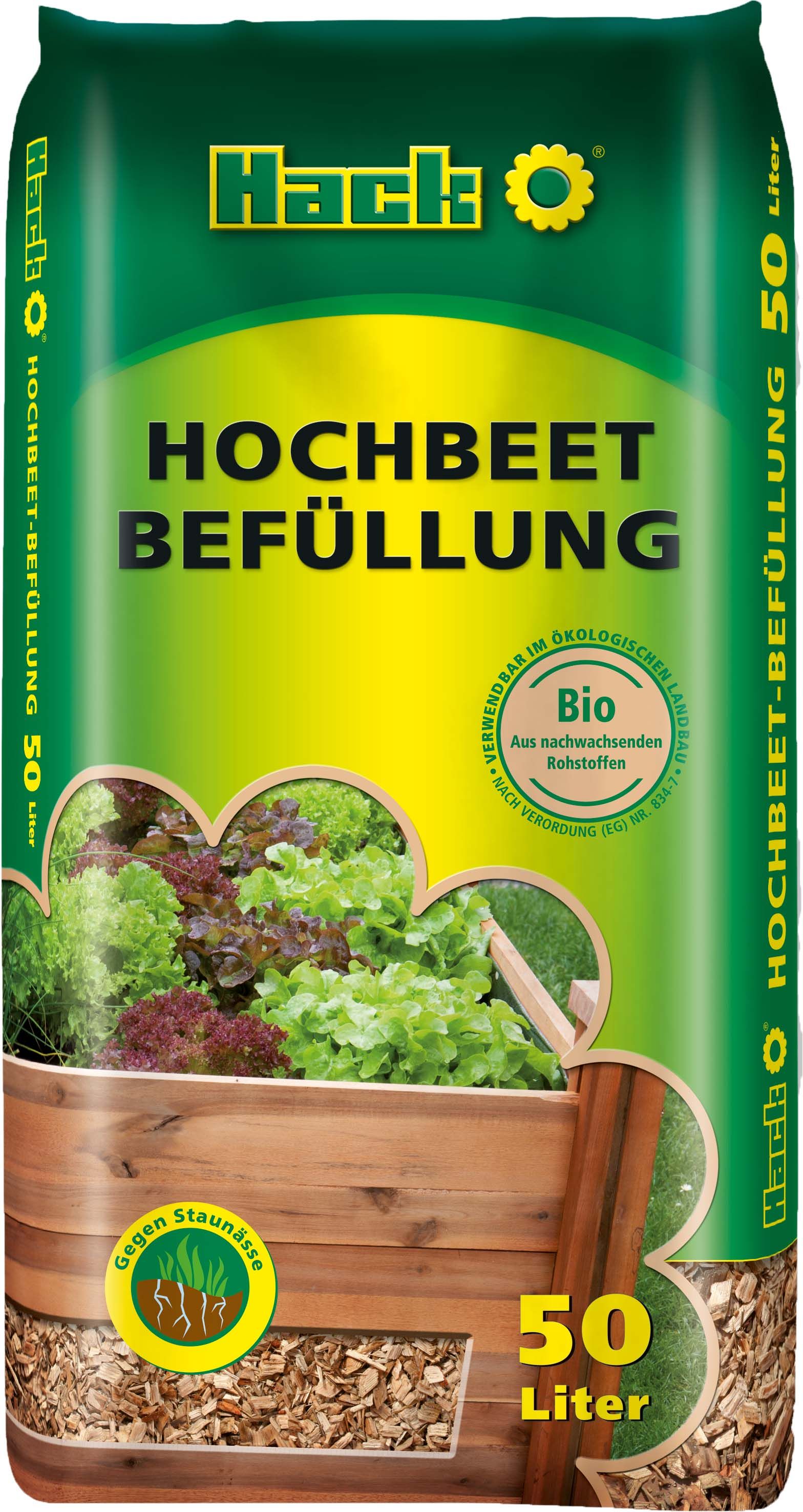 HACK Hochbeet Befüllung 50 LT. 48/EP