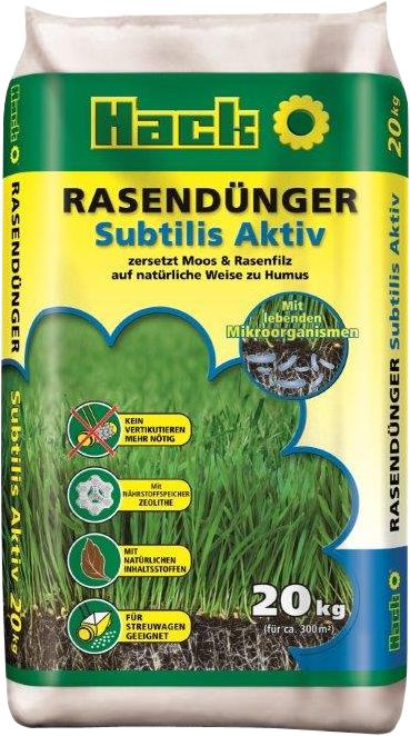 HACK Concime erba SUBTILIS-AKTIV 20KG 40/EP