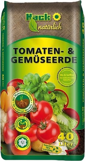 HACK Tomaten&Gemüseerde Torffrei 40 LT. 60/EP