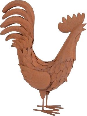 Gallo Konny metallo 36,5x15x45cm