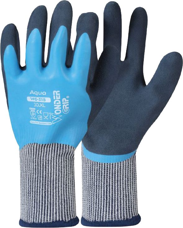 Handschuh ACQUA Nyl/Latex wasserabw 8/M