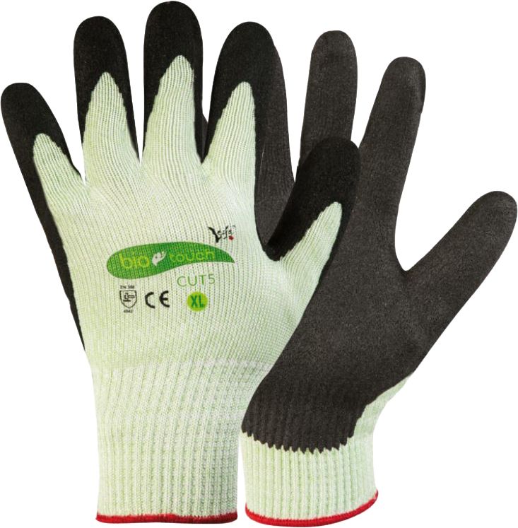 Handschuh biotouch CUT5 8/M