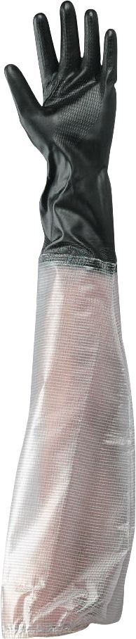 Guanto G53 PVC 70cm resist. acidi TypB 9/L