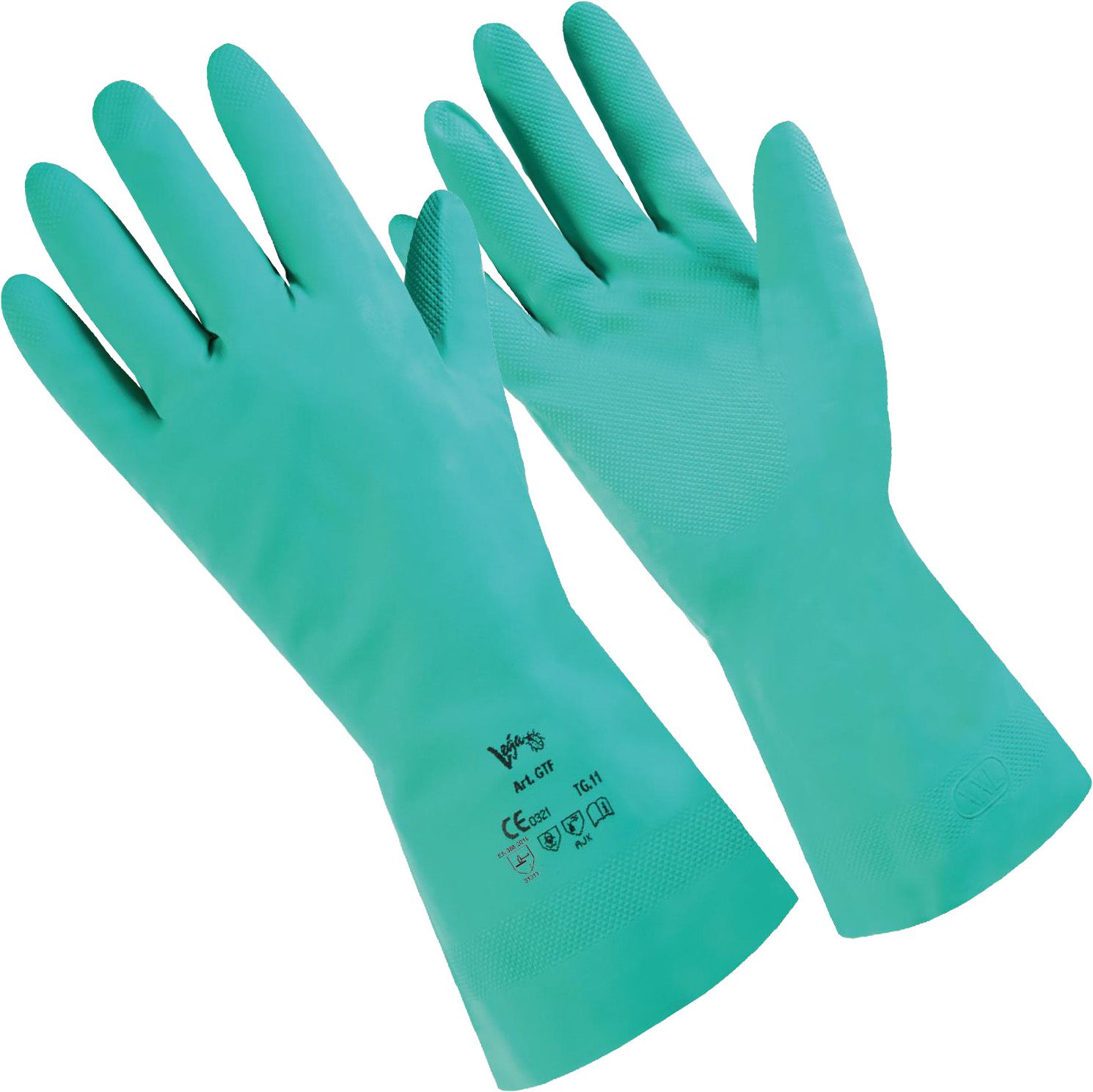 Gloves TF Nitril acid-resistant TypB 8/M