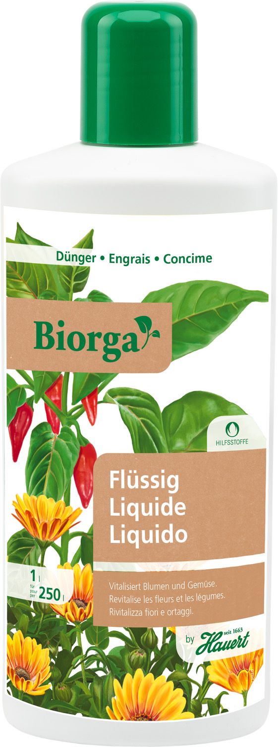 HAU Biorga Gemüse und Blumen 1lt
