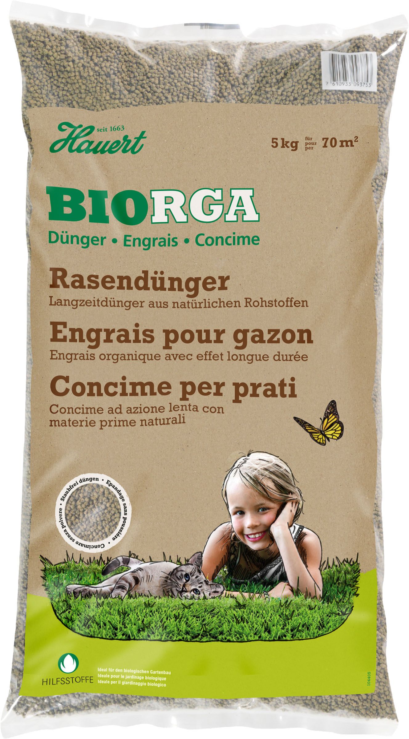 HAU Biorga Fertilizer grass 5kg