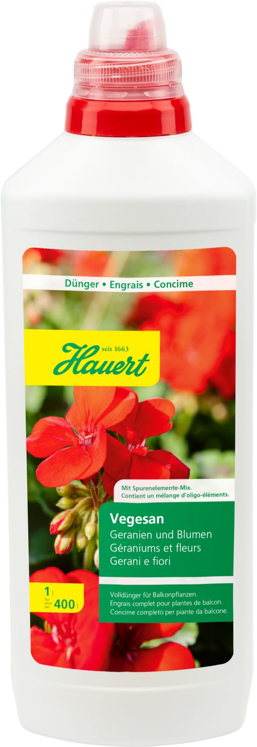 HAU Geranien & Blumendünger Vegesan 1lt
