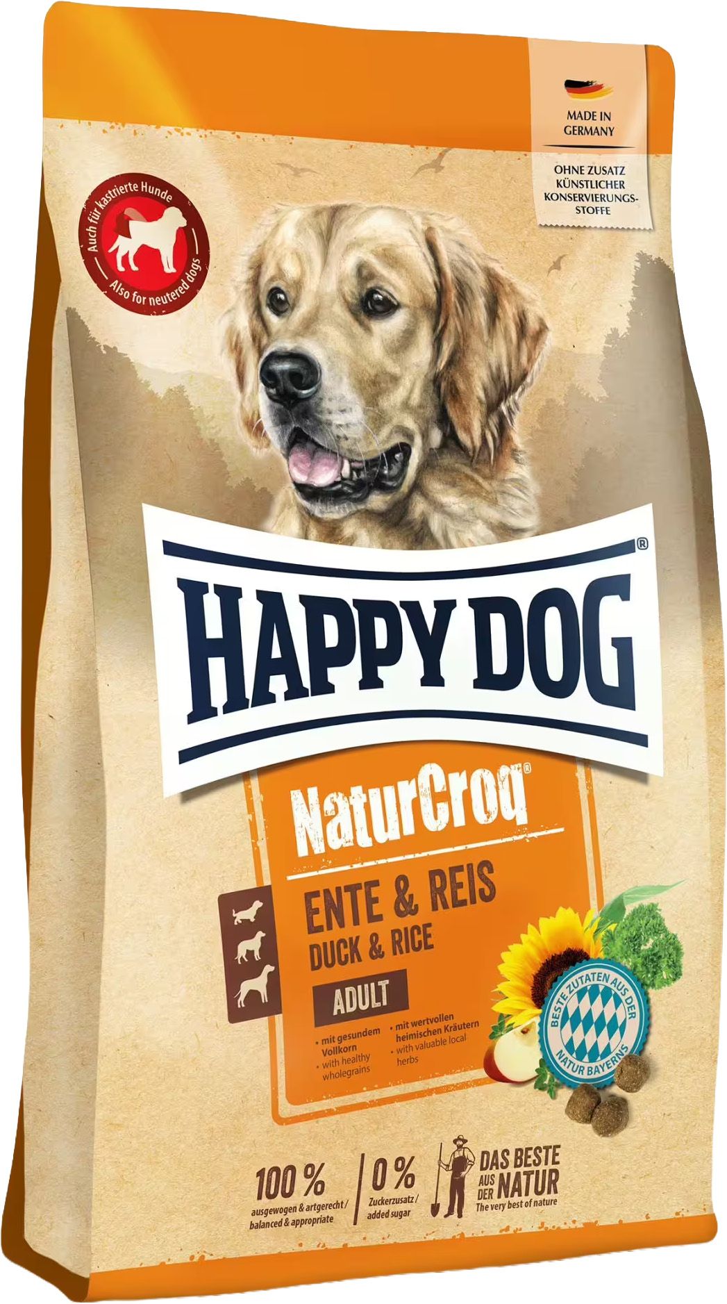 HD NaturCroq Anatra&Riso 11KG off
