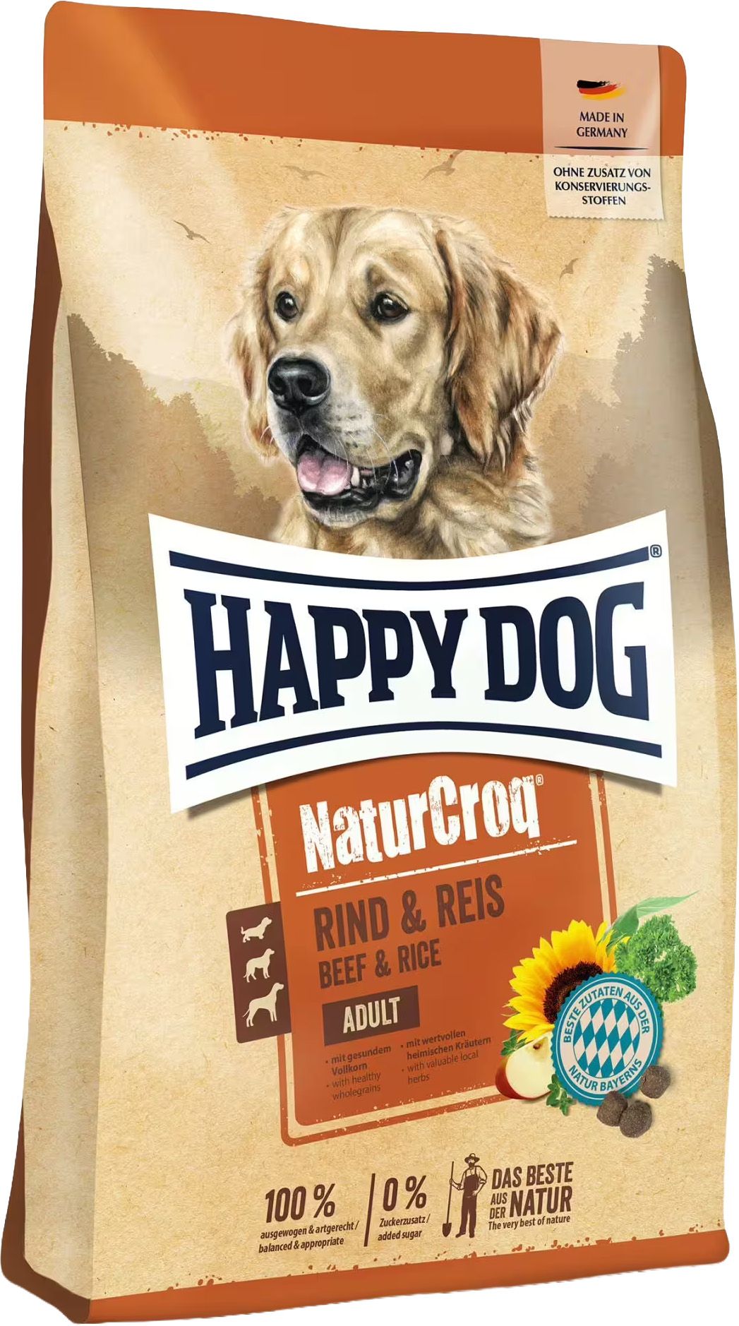 HD NaturCroq Beef&Rice 4KG