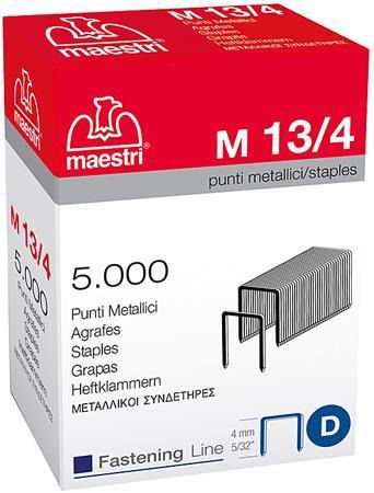 Punti M13 13/6 zincati 5000pz