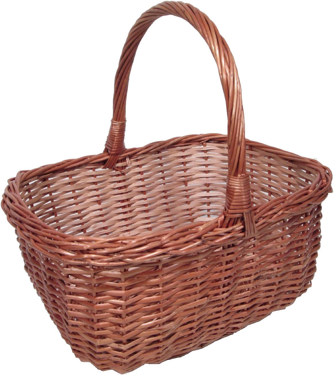 Handle basket oval 40x30x20cm