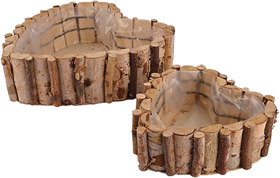Herzschale Birkenholz 22x23x8cm