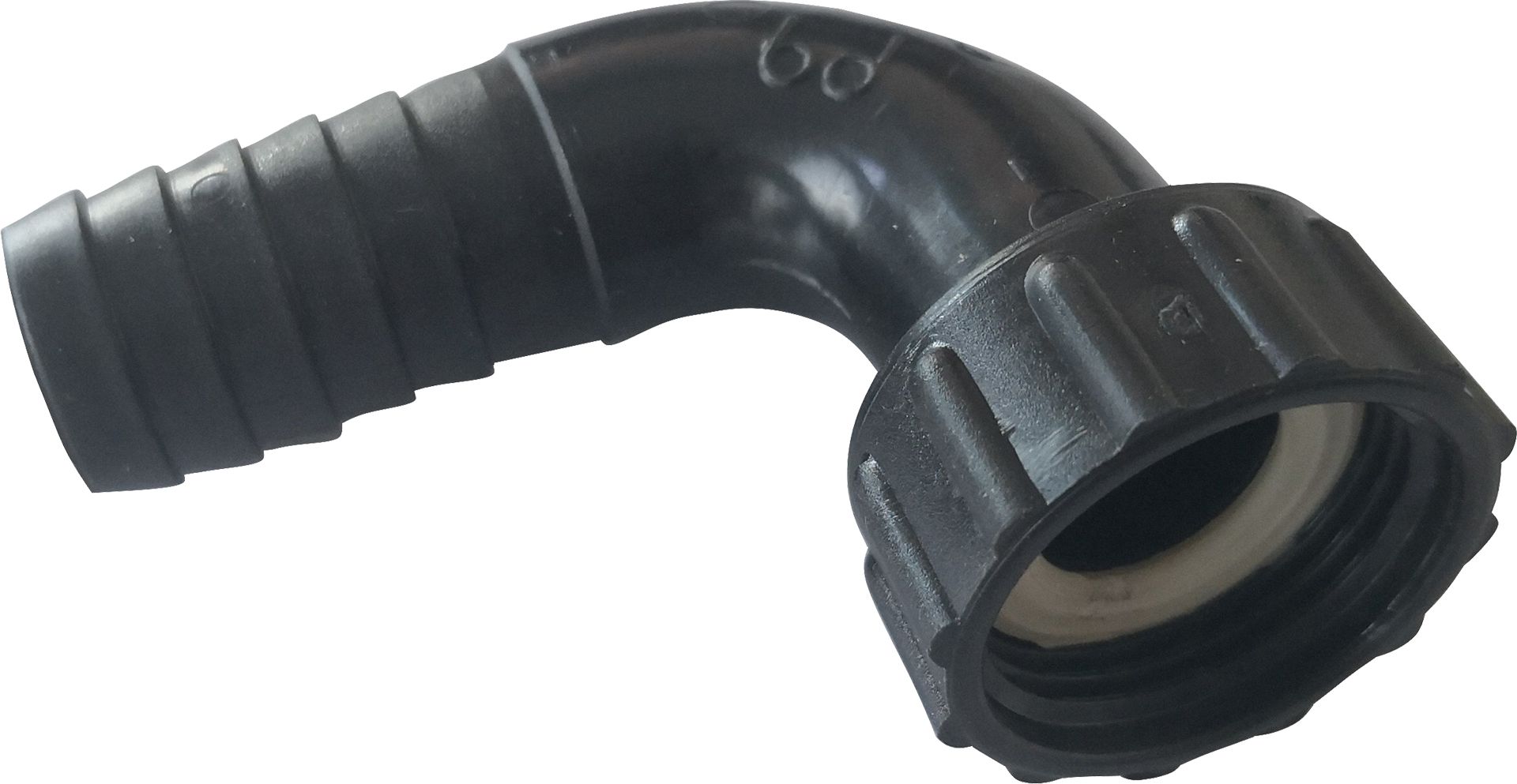 Holländer Knie schwarz 5/4″ x 30mm