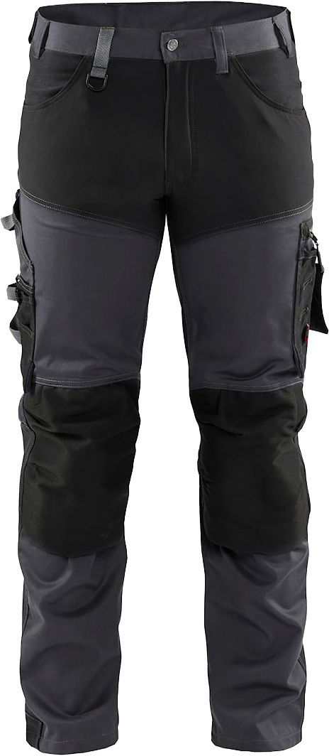 Hose 1799 Bläkläder Handwerker stretch grau-schwarz 44 *