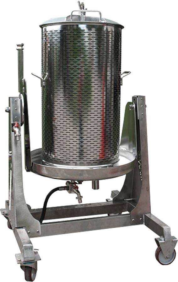 Idropressa frutty Inox 80lt ribaltabile