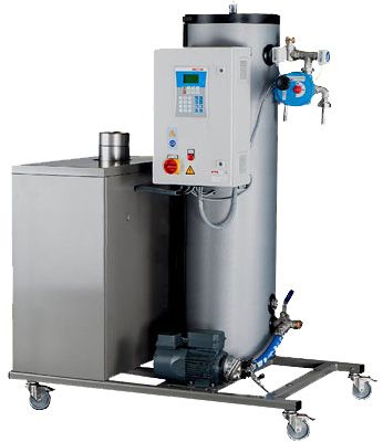 Pasteurizer 600lt/h Diesel automatic