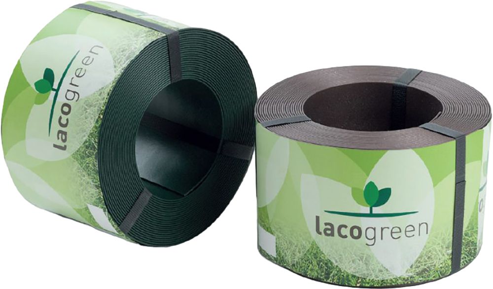Gartenprofil Kst Lacogreen H12cm L10m S1,5mm grün